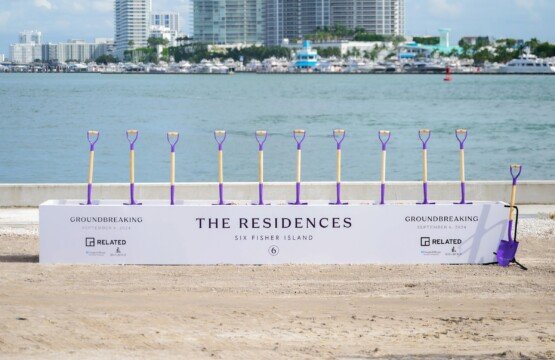 Six Fisher On Miami Beach's Fisher Island Hosts Groundbreaking After $400 Million Construction Loan