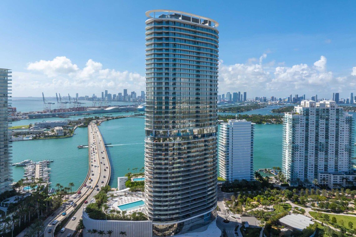 Five Park, The New Tallest Tower In Miami Beach, Is Now Complete