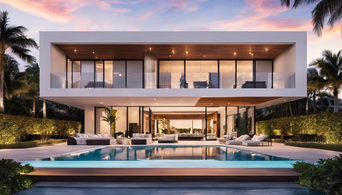 Image of a luxurious vacation home in Miami